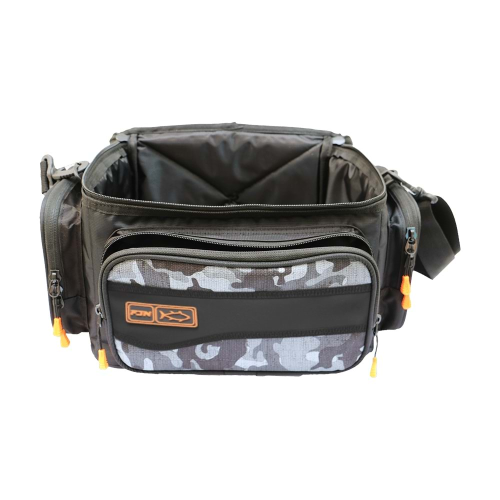 Fujin Black Camo Helper Bag - Balıkçı Çantası