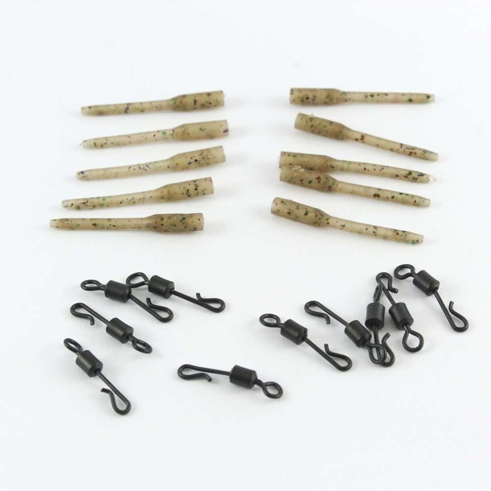 Extra Carp Exc Anti Tangle & Quick Change Swivel/ 10 Sets Size:S