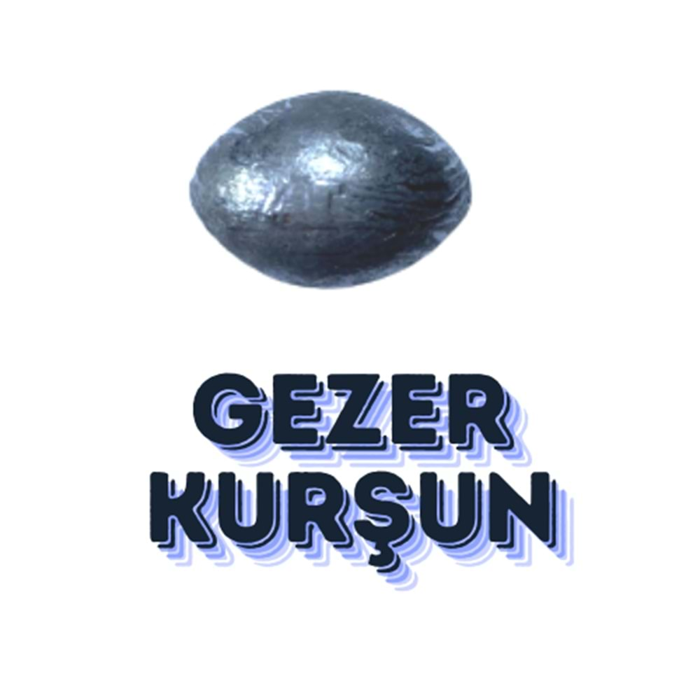 Gezer Kurşun 100 Gr 10 Adet