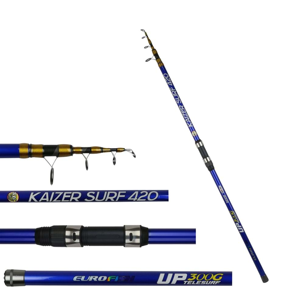 Eurofish Kaizer 420 cm Surf Kamışı 100-300 g