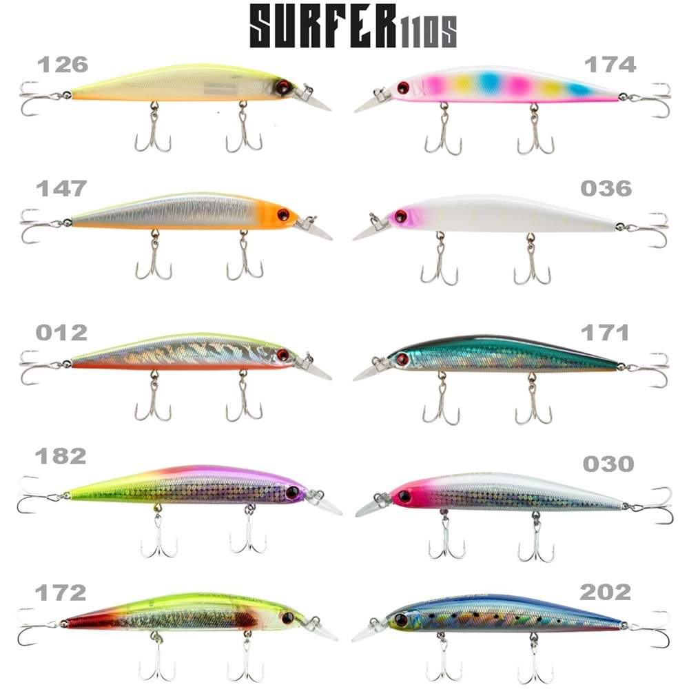 Fujin Surfer 110s 20gr 11cm Maket Balık CB Pearl