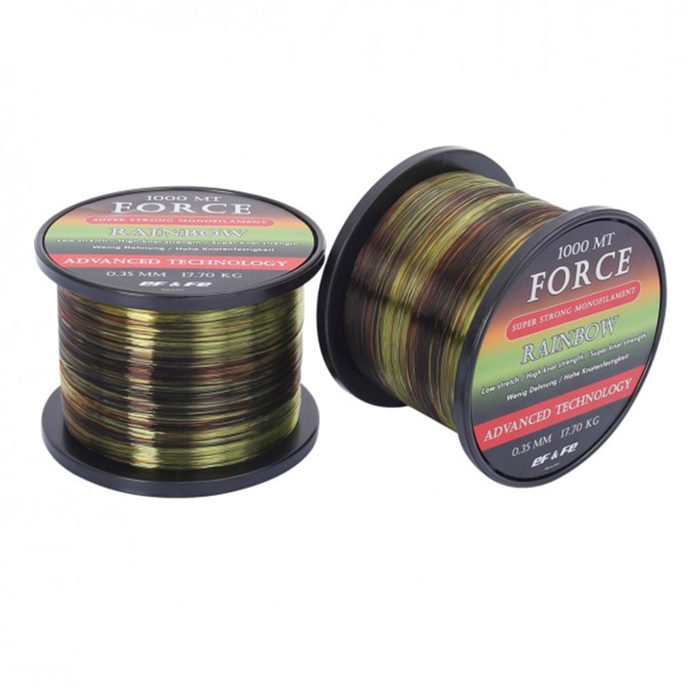 Misina Force 1000Mt Rainbow 0.30 mm