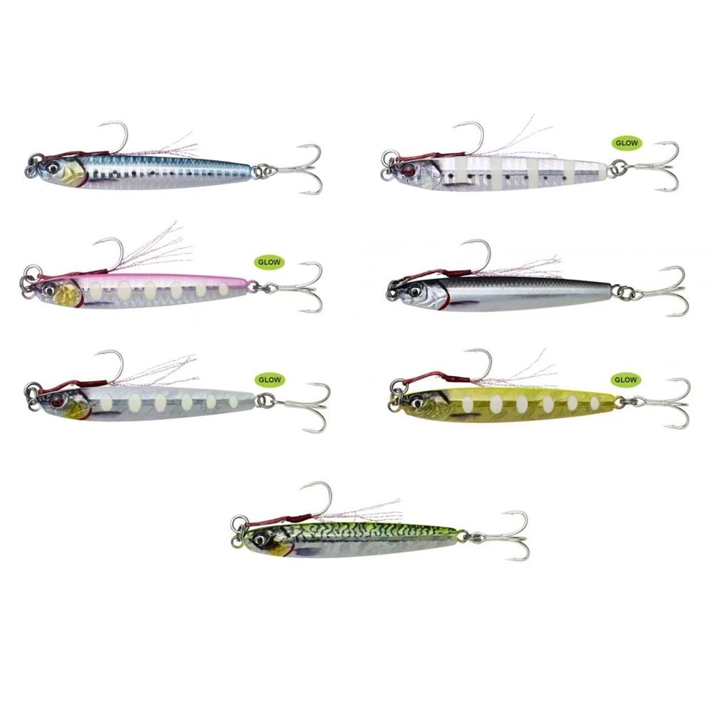 Savage gear 3D Jig Minnow 40 gr 9,3 cm Suni Yem Bone White Glow PHP