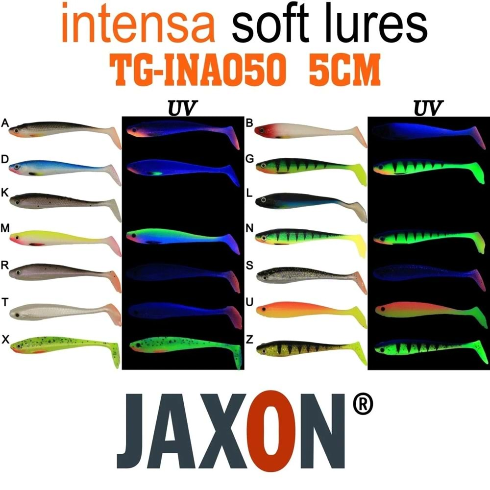 Jaxon Gummy İntensa Silikon 5 Cm TG-INA50 color: B