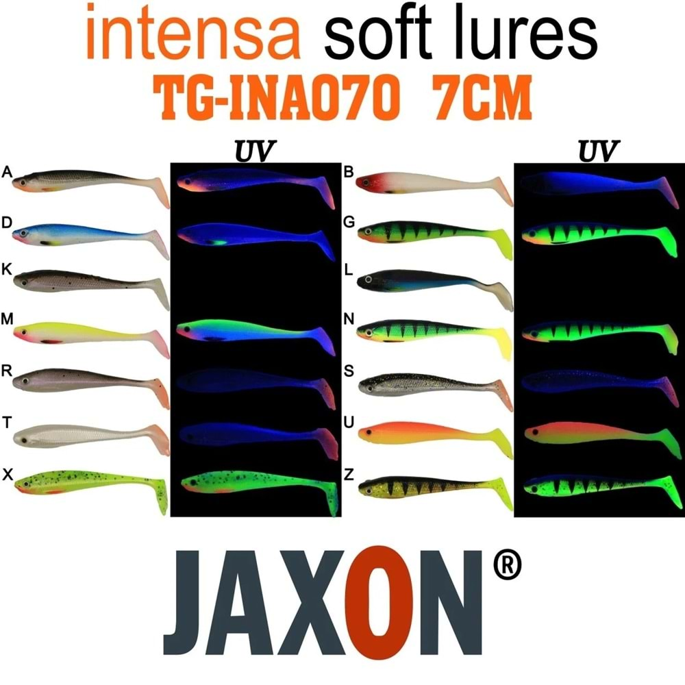 Jaxon Gummy İntensa Silikon 7 Cm TG-INA70 color: T