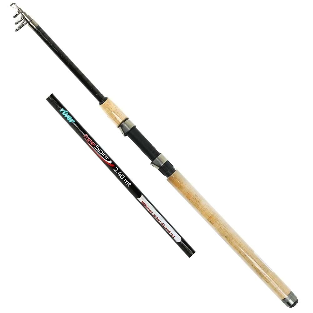 River Free Spirit 2.40M Tele 60-125G Karbon Olta Kamışı