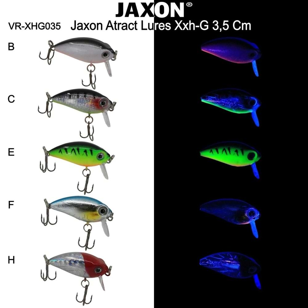 Jaxon Atract Lures Xxh-G 3,5 Cm 035H