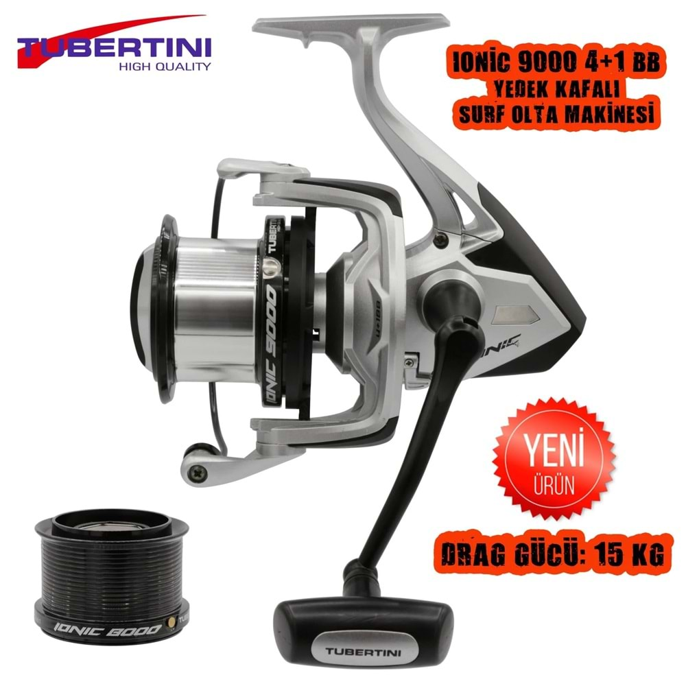 Tubertini Ionic 9000 4+1Bb 1 Yedek Kafalı Olta Makinesi