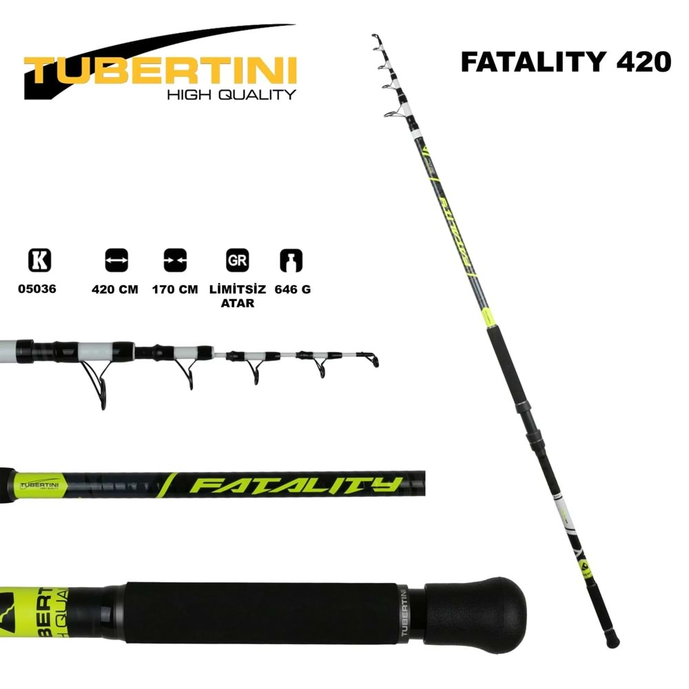 Tubertini Fatality 420 Cm Olta Kamışı