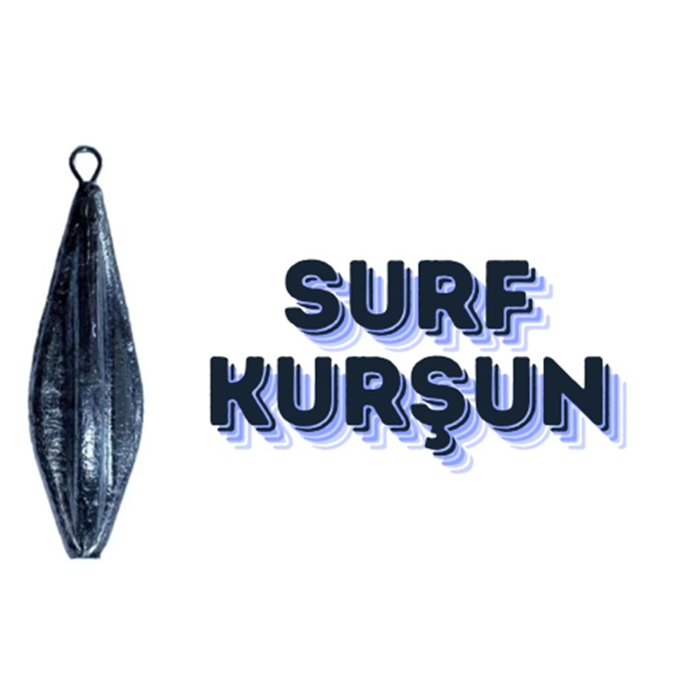 Uzak Atış Surf Kurşunu 50 Gr 20 Adet