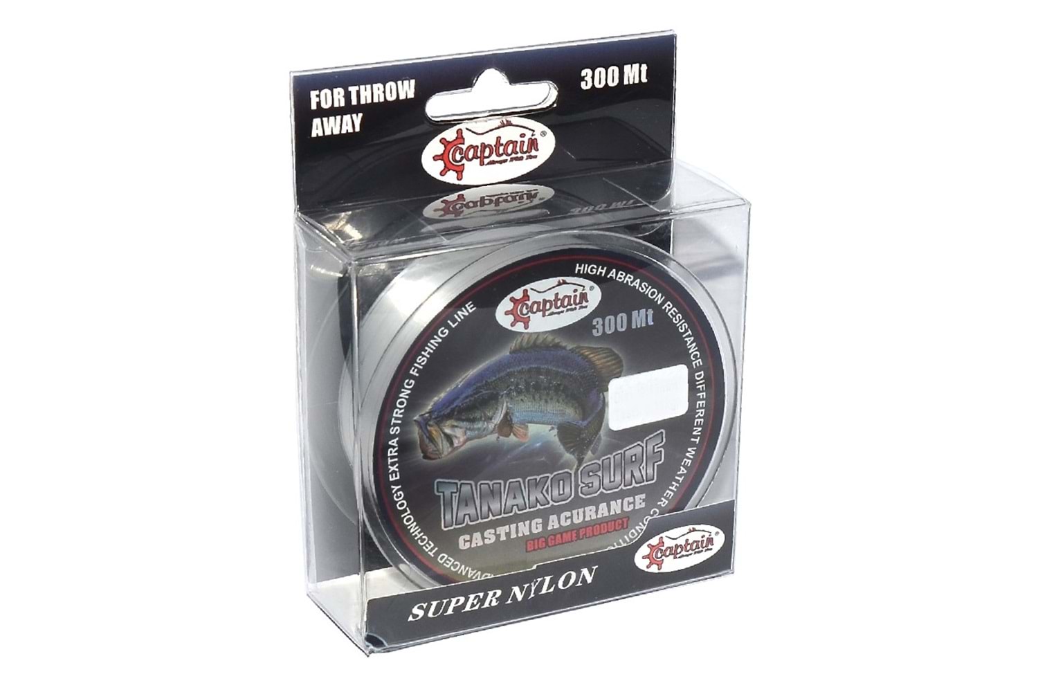 Captain Tanako Surf 300mt Monofilament Misina Beyaz