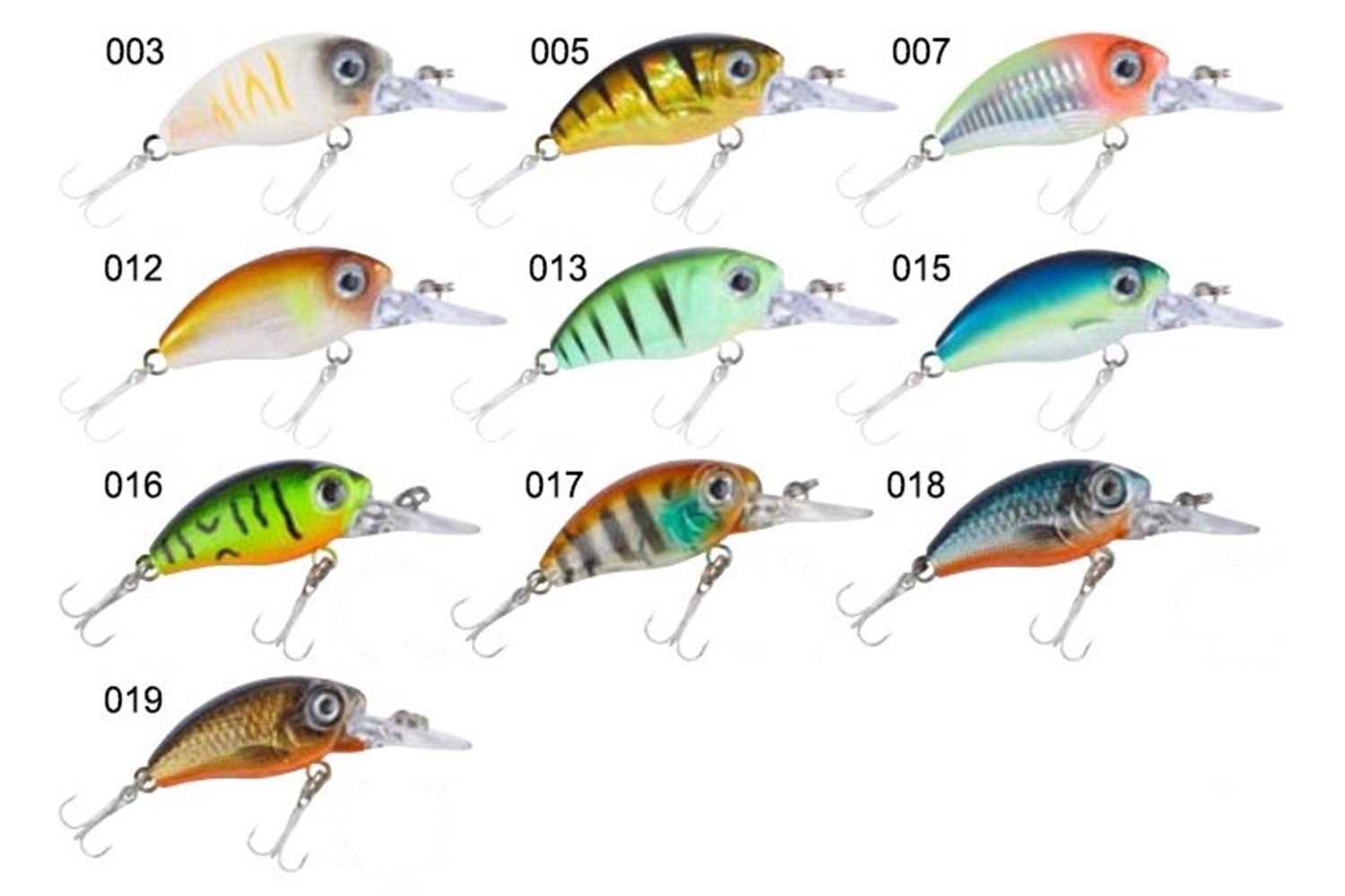 Balzer 13467 Colonel UV Striker Mini Diver 3cm 3.5gr Maket Balık Suni Yem
