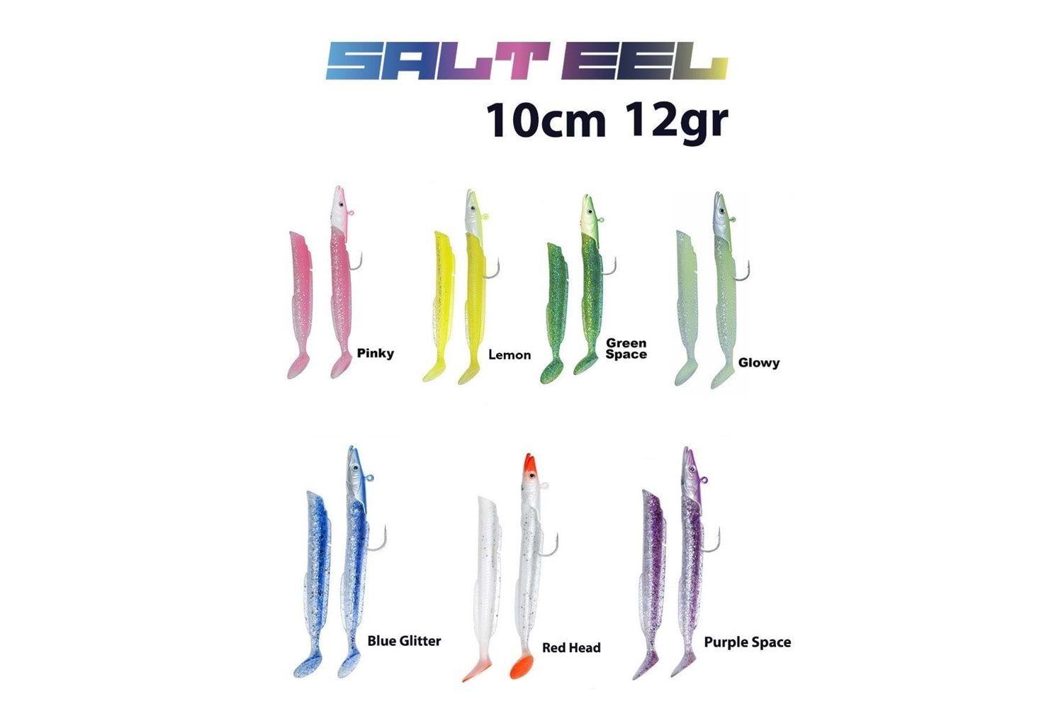 Fujin Salt Eel 10cm 12gr x2 Silikon Yem