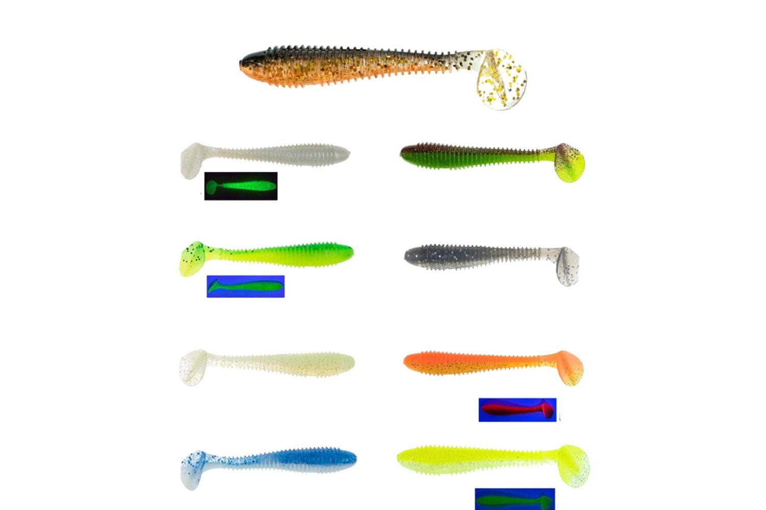 Fujin Round Bait 70mm Silikon Balık