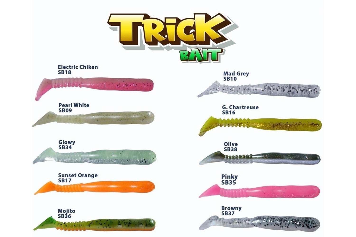 Fujin Trick Bait 9cm Silikon Balık