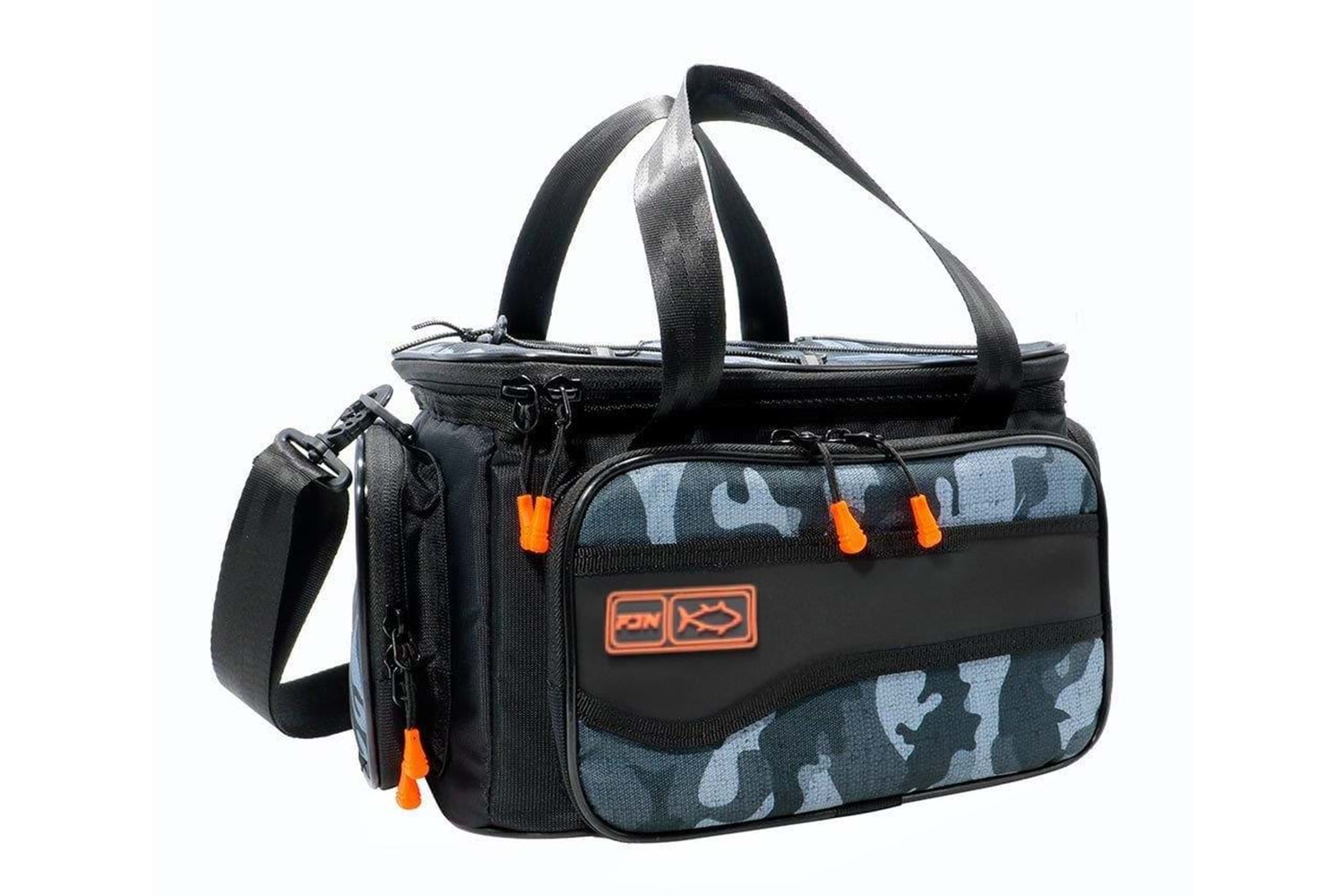 Fujin Black Camo Helper Bag - Balıkçı Çantası