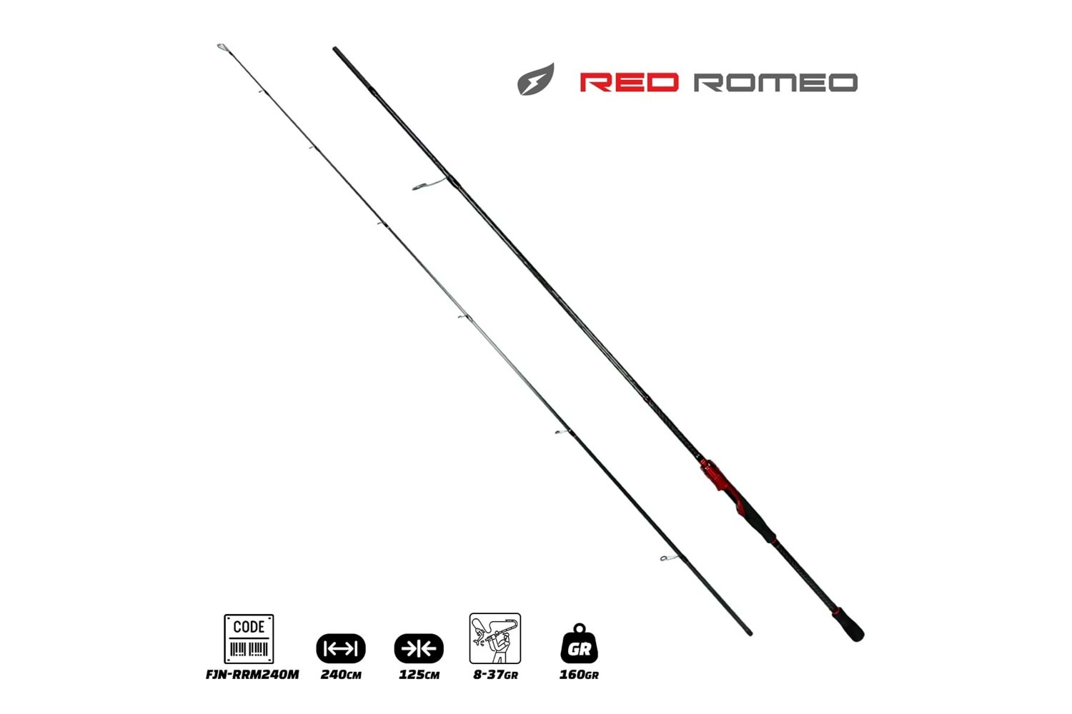 Fujin Red Romeo 240cm 8-37gr Spin Kamış FJN-RRM240M