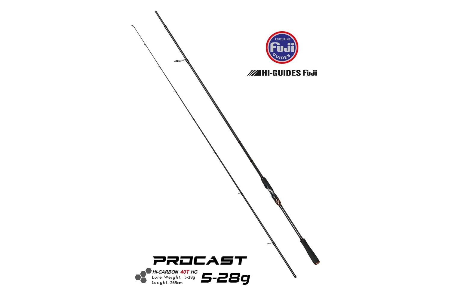 Fujin ProCast 265cm 5-28 gr Spin Kamışı