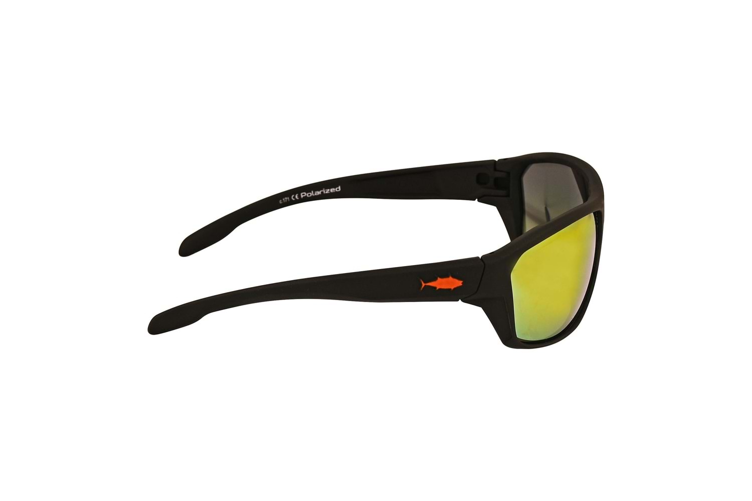 Fujin Pro Angler Polarize Güneş Gözlüğü Orange Mat Black