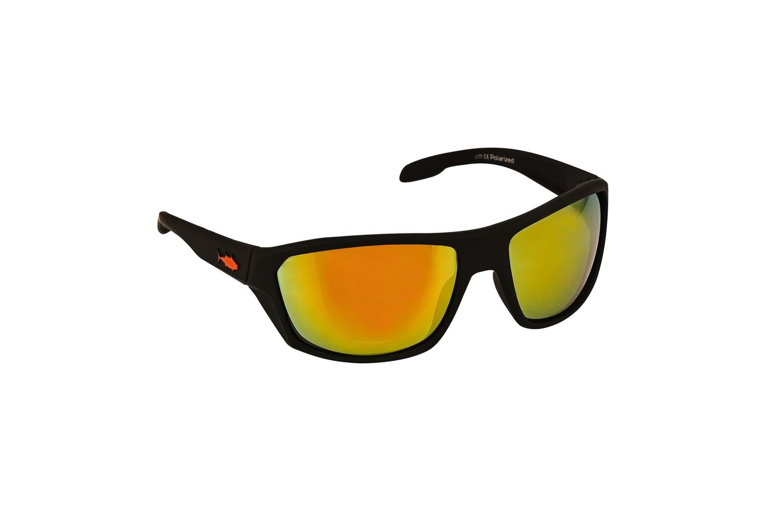 Fujin Pro Angler Polarize Güneş Gözlüğü Orange Mat Black