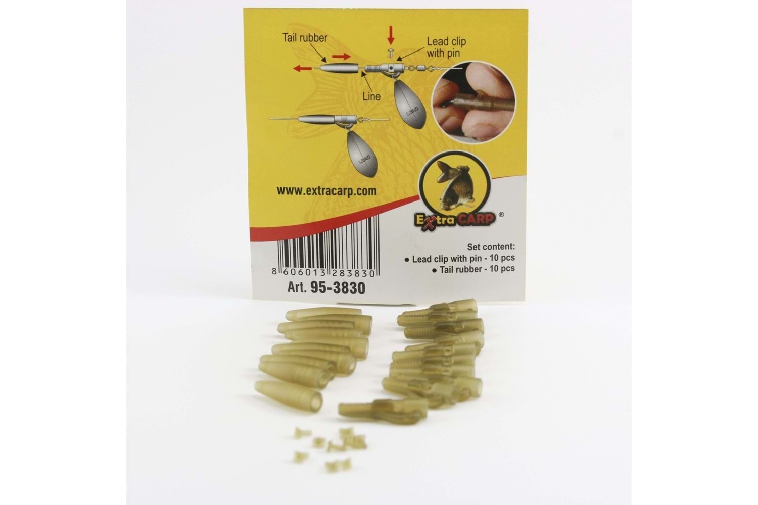 Extra Carp Lead Clip /10 Pcs