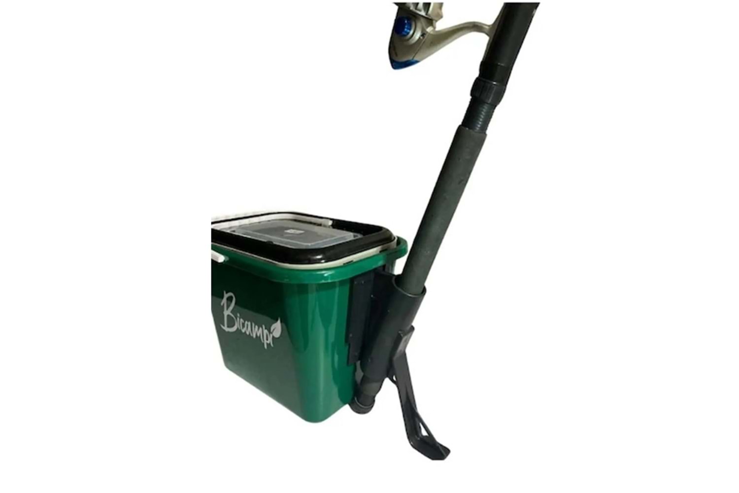 Bicampi Tripod Sistemli Olta Tutuculu Balıkçı Kovası