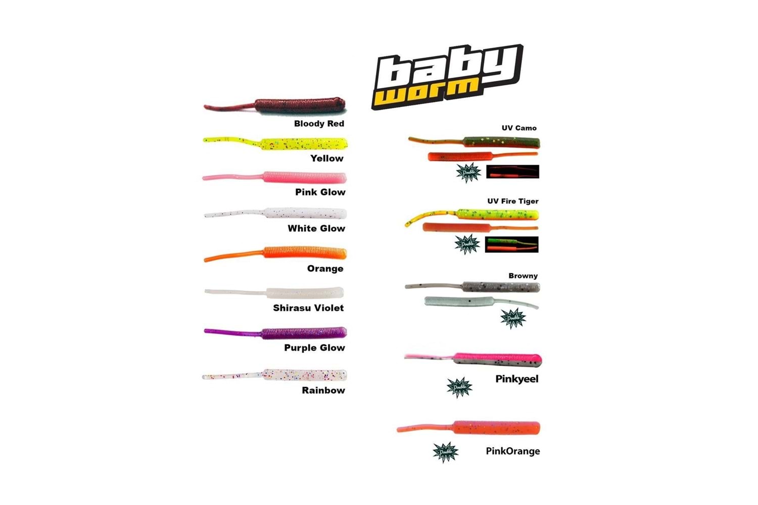 Fujin Baby Worm 5.2 cm Floating LRF Silikonu