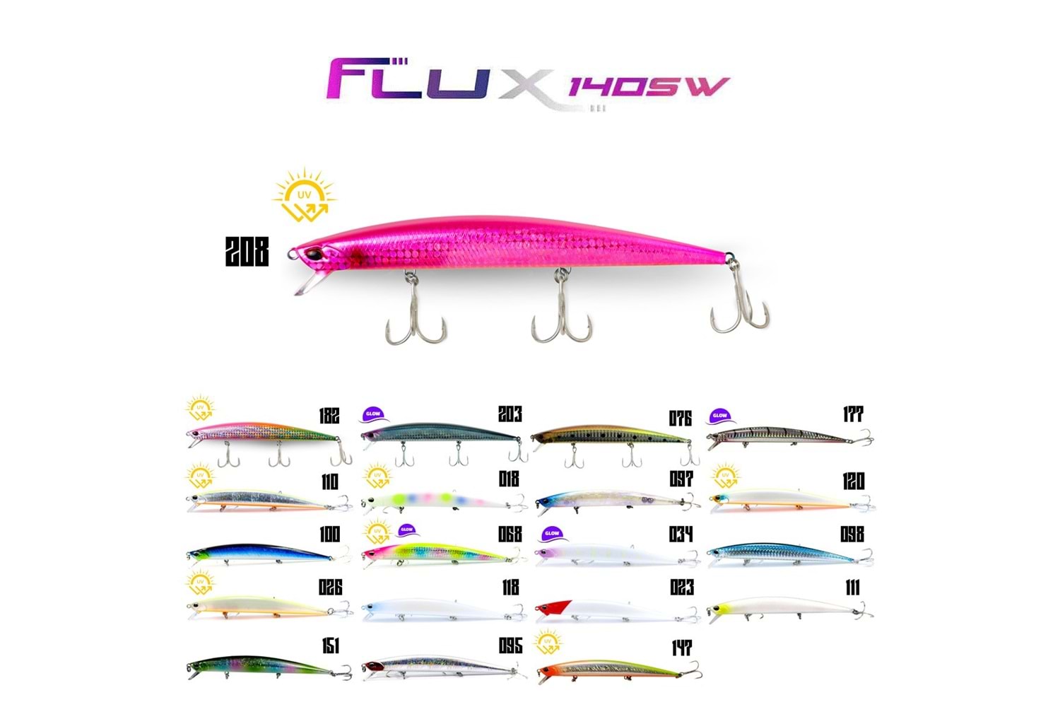 Fujin Flux 140mm 18gr Floating Maket Balık