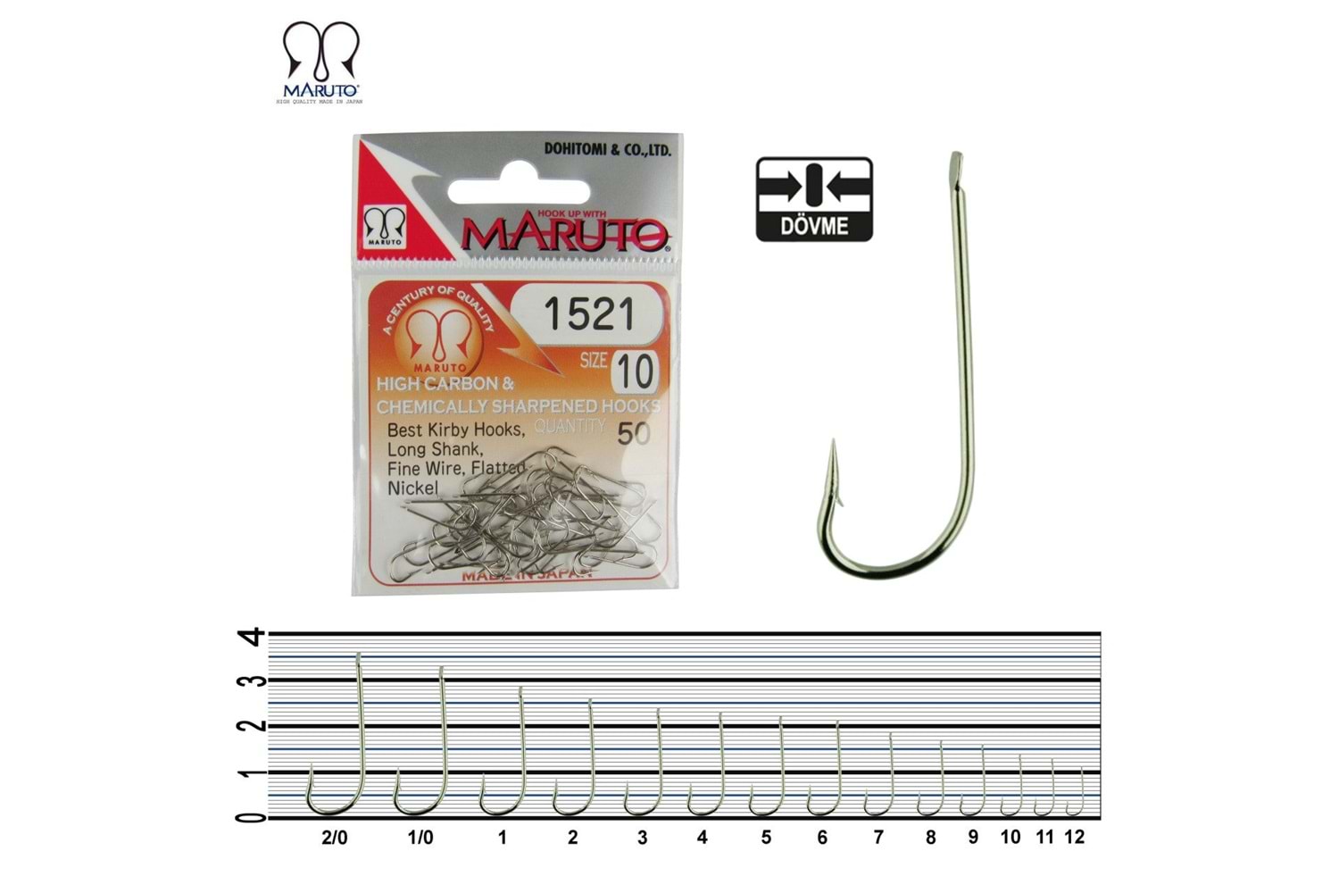 Maruto 1521 Nikel Olta İğnesi