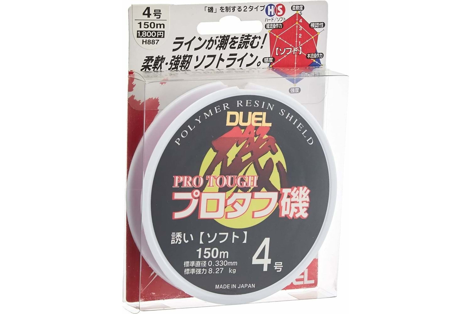 Duel Pro Tough Polymer 150 mt Misina