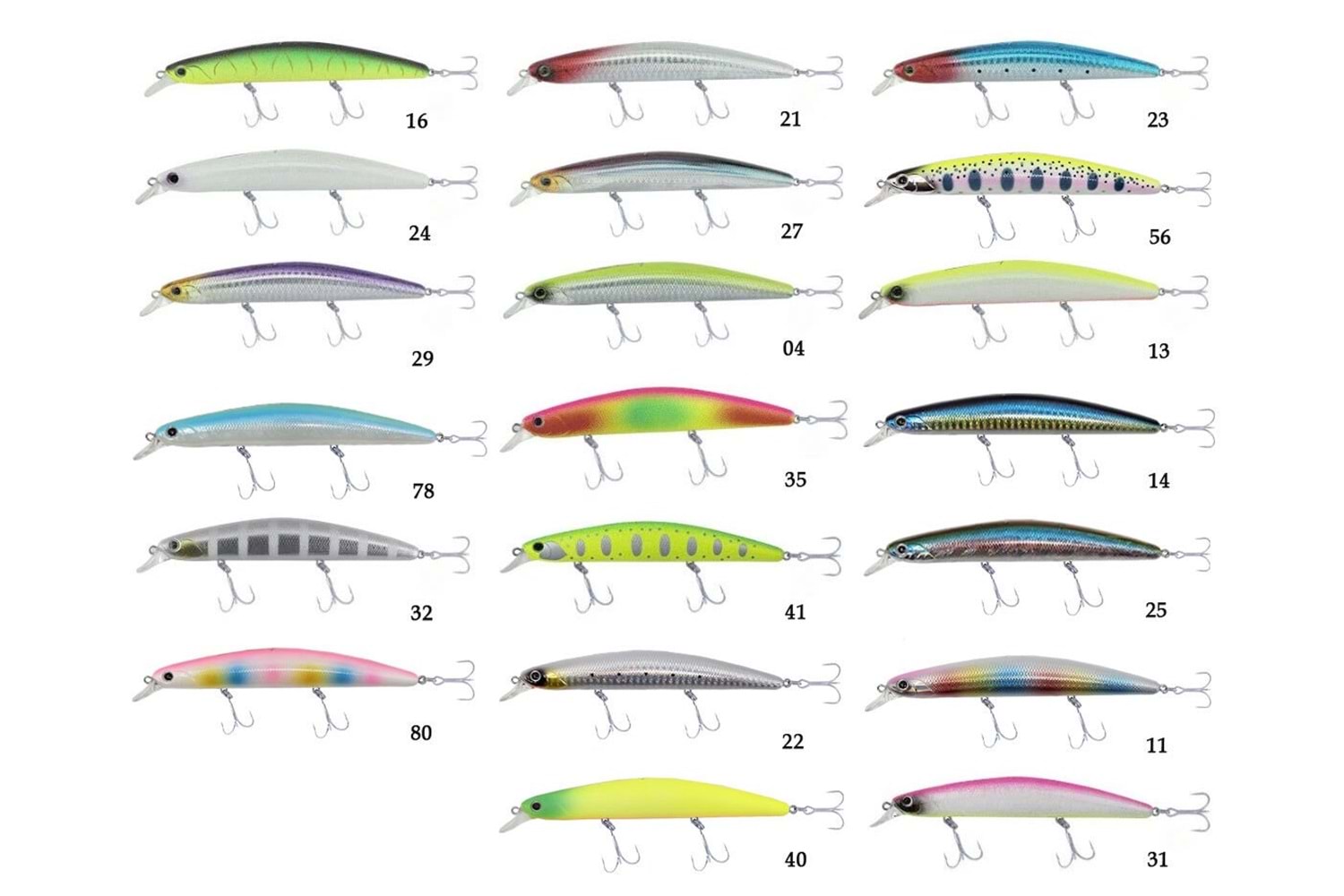 Kendo Seabass Minnow 12.5cm 21g Floating Sahte Balık