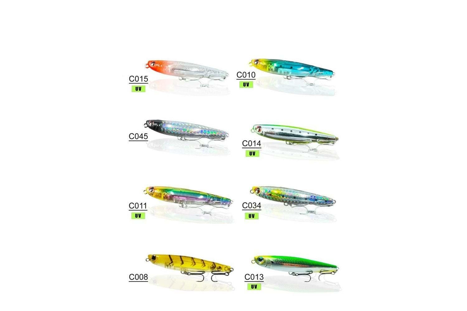 NaniwaOsakaShi Shadow Rise 8.5 cm 11.7 gr Su üstü Maket Balık