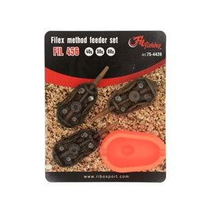 Fil Fishing Method Feeder Set Fil 456 40gr/50gr/60gr