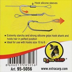 Extra Carp Hook Silicone Sleeves 0,8 mm İğne Ayarlama Silikonu