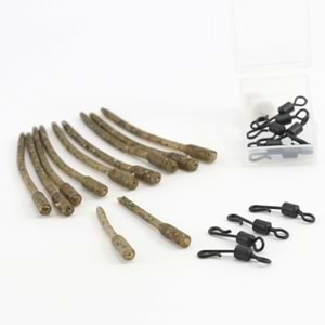 Extra Carp Exc Anti Tangle & Quick Change Swivel/ 10 Sets Size: L