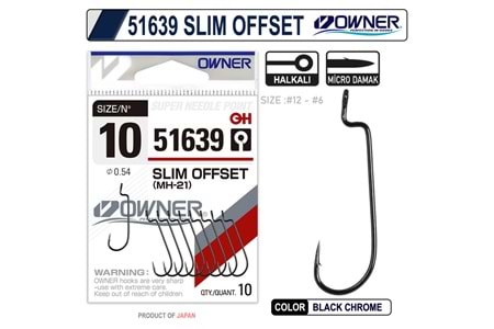 Owner 51639 Slim Offset