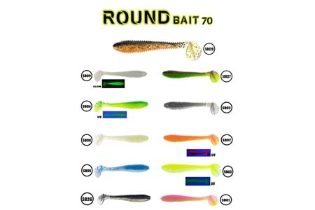 Fujin Round Bait 70mm Silikon Balık