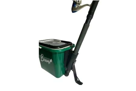 Bicampi Tripod Sistemli Olta Tutuculu Balıkçı Kovası