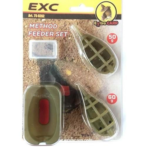 Extra Carp Exc Method Feeder Set