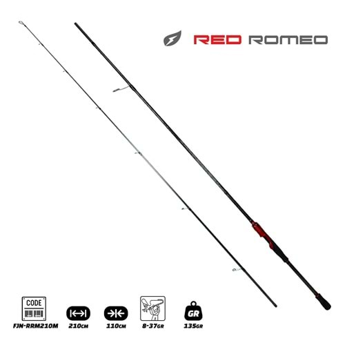 Fujin Red Romeo 210cm 8-37gr Spin Kamış FJN-RRM210M