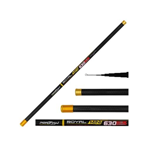 Portfish Mini Royal Carbon Göl Kamışı 450 cm 5-20 gr