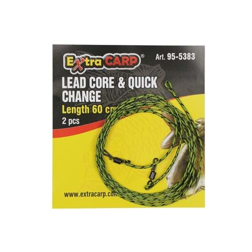 Extra Carp Lead Core & Quick Change 60 Cm 2 pcs