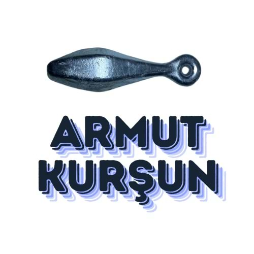 Armut Kurşun 100 Gr 10 Adet Ağırlık