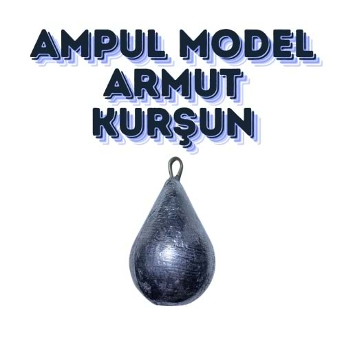 Ampul Model Armut 150 gr 6 Adet