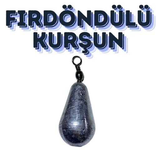 Fırdöndülü Kurşun 100 Gr 10 Adet