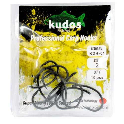 Kudos Code KDH-01 Sazan İğnesi Size 2