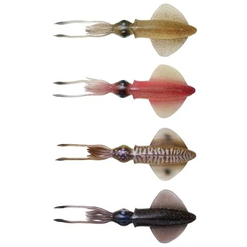 Savage gear Swim Squid 18cm 32g 2 Adet Suni Yem Brown