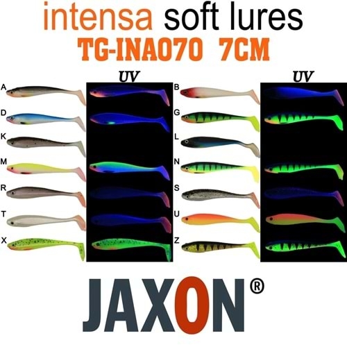 Jaxon Gummy İntensa Silikon 7 Cm TG-INA70 color: T