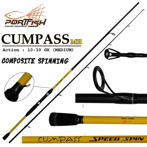 Portfish Cumpass 270cm Spin Kamış 10 - 30 gr