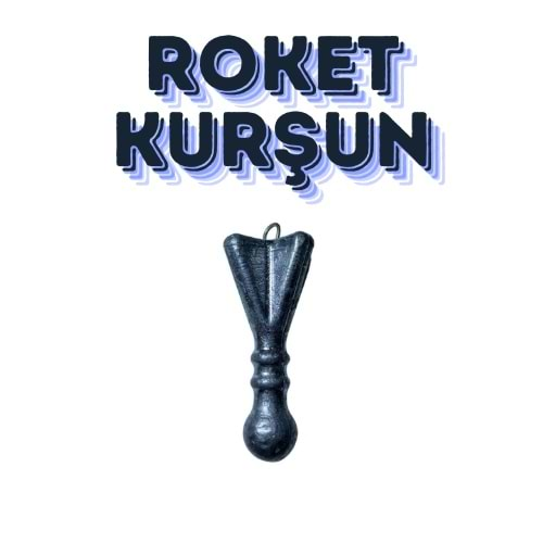 Roket Lodos Kurşunu 125 Gr 8 Adet